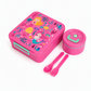 🍱Sealed Food Grade Kids Bento Lunch Box Set with Soup Bowl 4 Compartment Lunch Container for School Students