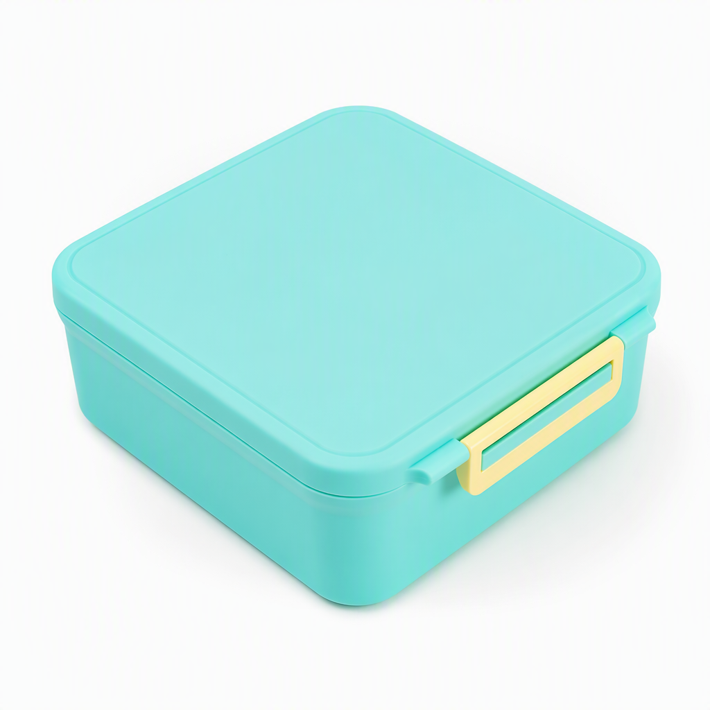 🍱Sealed Food Grade Kids Bento Lunch Box Set with Soup Bowl 4 Compartment Lunch Container for School Students