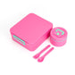 🍱Sealed Food Grade Kids Bento Lunch Box Set with Soup Bowl 4 Compartment Lunch Container for School Students