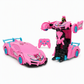 One Button Deforming Remote Control Car Cyberpunk Spider Unicorn Drifting RC Pickup Toy Gift for Boys and Girls