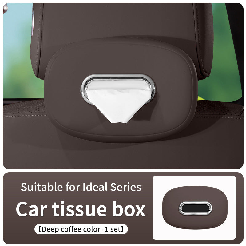 🚗 LIMITED-TIME 50% OFF! ✨ Quick-Access Car Tissue Holder – Sun Visor Hanging, Liquid Silicone, One Hand Tissue Pull 🧻