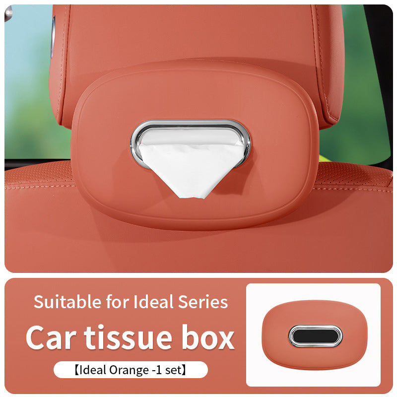 🚗 LIMITED-TIME 50% OFF! ✨ Quick-Access Car Tissue Holder – Sun Visor Hanging, Liquid Silicone, One Hand Tissue Pull 🧻