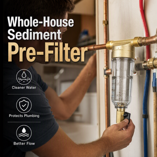 ⏳Limited-time 50% off⏰Whole-House Sediment Pre-Filter🚰🍋‍🟩