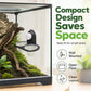 📢📢50% OFF !! ⏰Double Reptile Feeding Ledge with Bowls