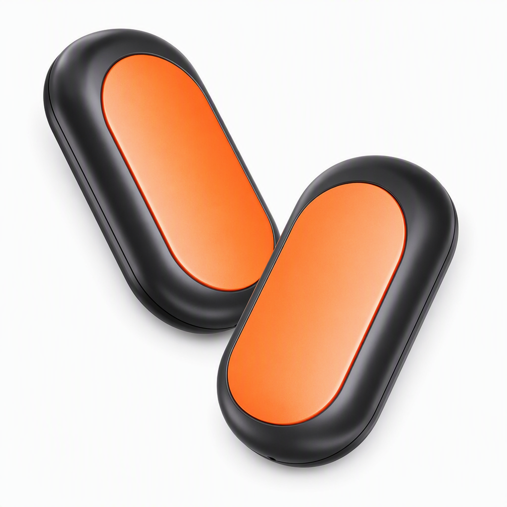 📢📢50% OFF !! ⏰Magnetic, Splittable 2-in-1 Rechargeable Hand Warmer – Mini Portable USB Electric Hand Warmer