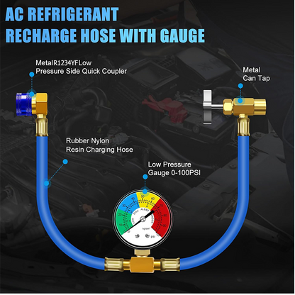 ⏳Limited-time 50% off⏰Refrigerant Charge Hose🚗💨