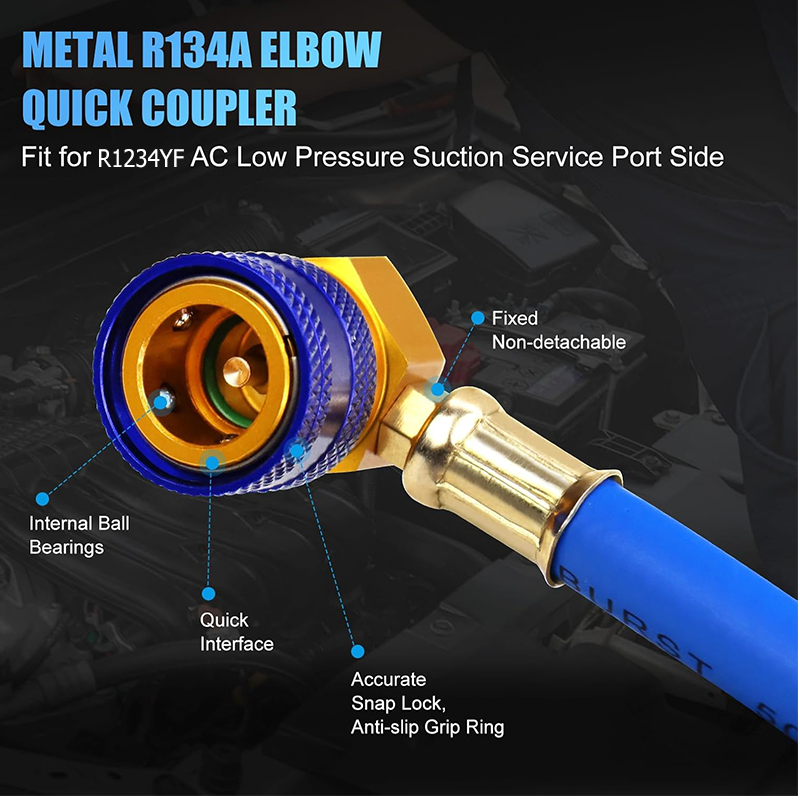 ⏳Limited-time 50% off⏰Refrigerant Charge Hose🚗💨
