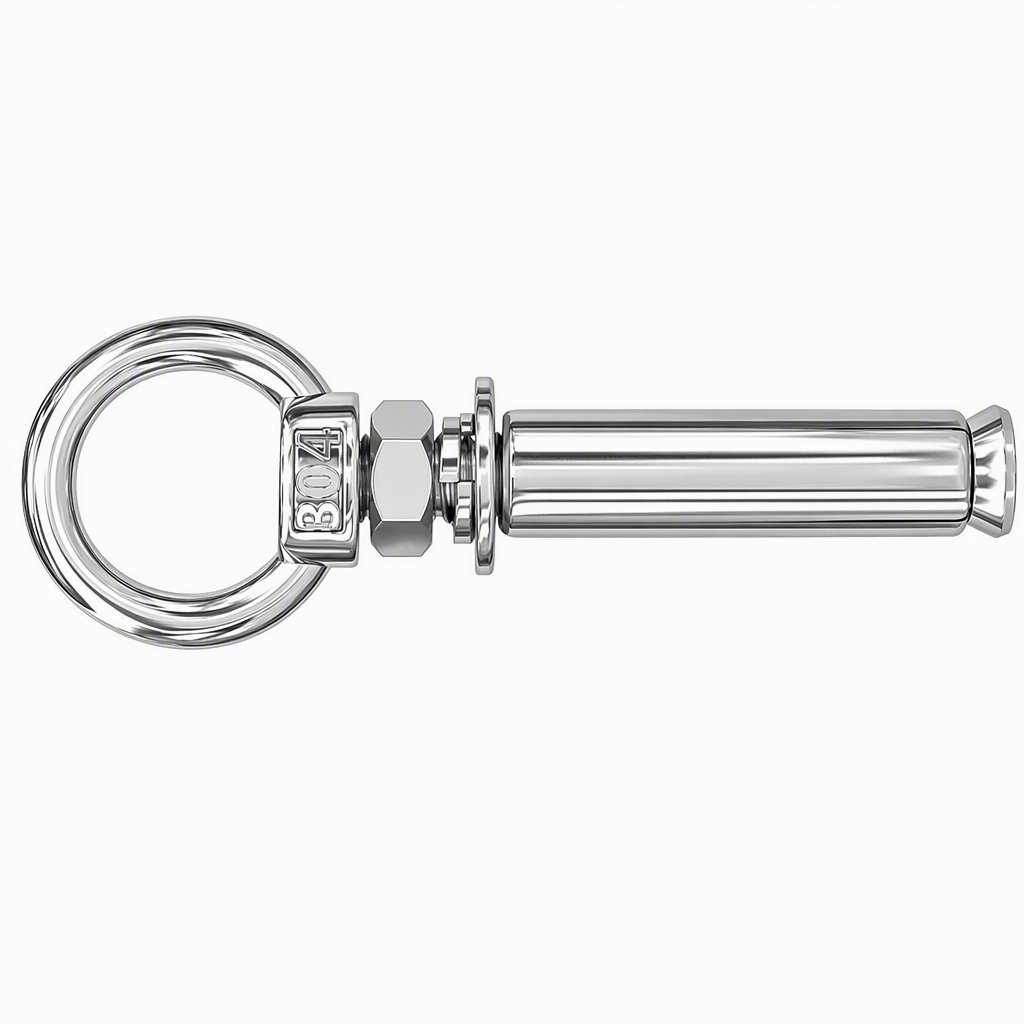 📢📢50% OFF !! ⏰304 Stainless Steel Eyebolt Expansion Bolts with Ring Hook Lifting Eye Anchor Screws