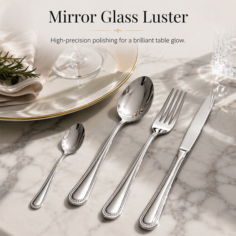 4-Piece Stainless Steel Flatware Set