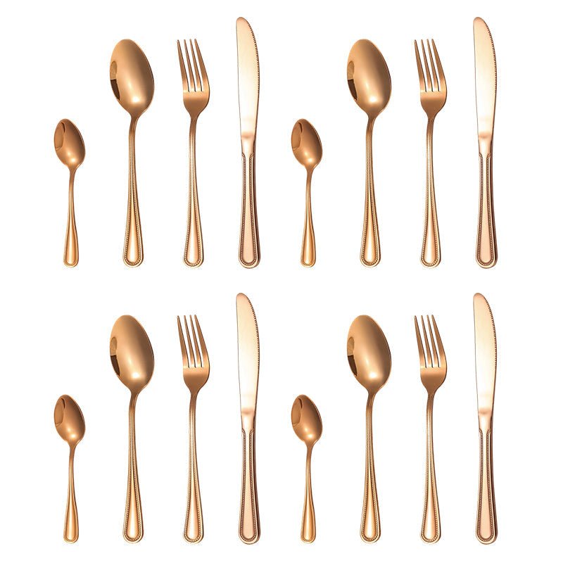 4-Piece Stainless Steel Flatware Set