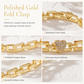 ⏳Time-Limited Special⏰Gold Rhinestone Heart Chain Bracelet – Light Luxury, Parisian Style 🤍