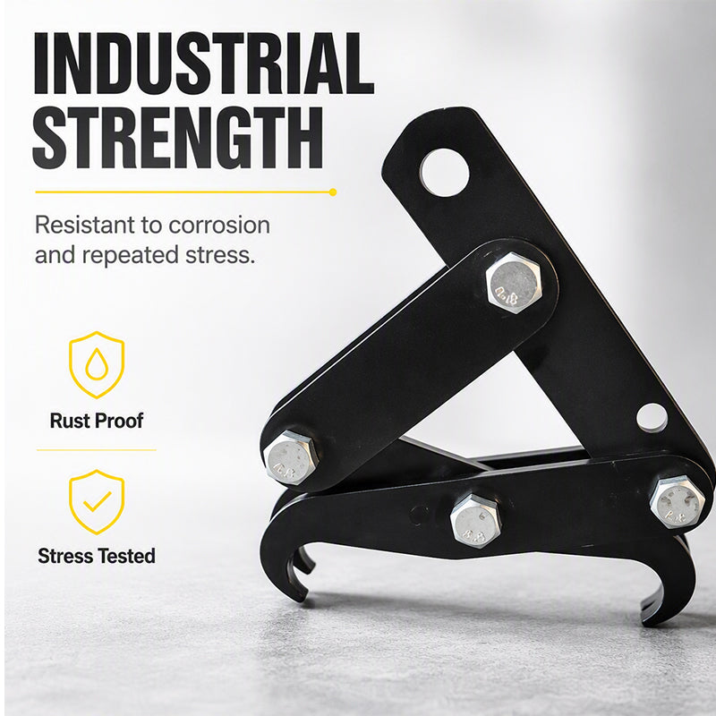 🏗️ 50% OFF NOW! 🔒 Self-Locking Lifting Clamp – 500KG Capacity, Gravity Lock & Narrow Profile – For Warehouse, Workshop & Construction 💪