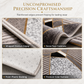 🛁 LIMITED‑TIME 50% OFF! 🧼 4 Piece Faux Cashmere Absorbent Bathroom Rug Set with Rectangular Mat U Shaped Toilet Mat Toilet Lid Cover and Long Runner Rug 🧽