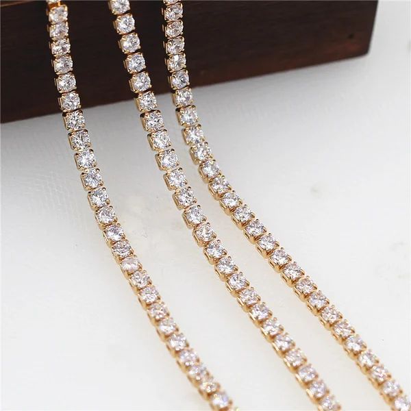 Luxury Full Zircon Tennis Necklace