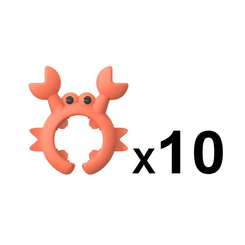 Creative Multifunctional Silicone Crab Utensil Holder