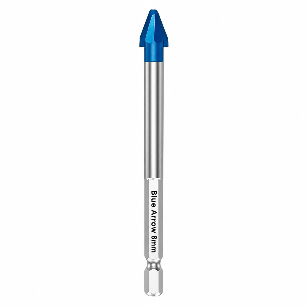 Hex Shank Carbide Eccentric Drill Bit for Ceramic Tile Glass and Concrete Hole Drilling