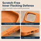 Liquid Silicone Magnetic Charging Phone Case Shockproof Full Coverage Protective Cover