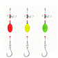📢📢50% OFF !! ⏰ Pre-Tied Surf Fishing Rigs: High-Buoyancy Floats, Forged Circle Hooks, 90lb Leader, Ready to Use