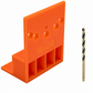 Wardrobe Cabinet Side Filler Panel Installation Locator and Stepped Positioning Plate for Precise Hole Alignment