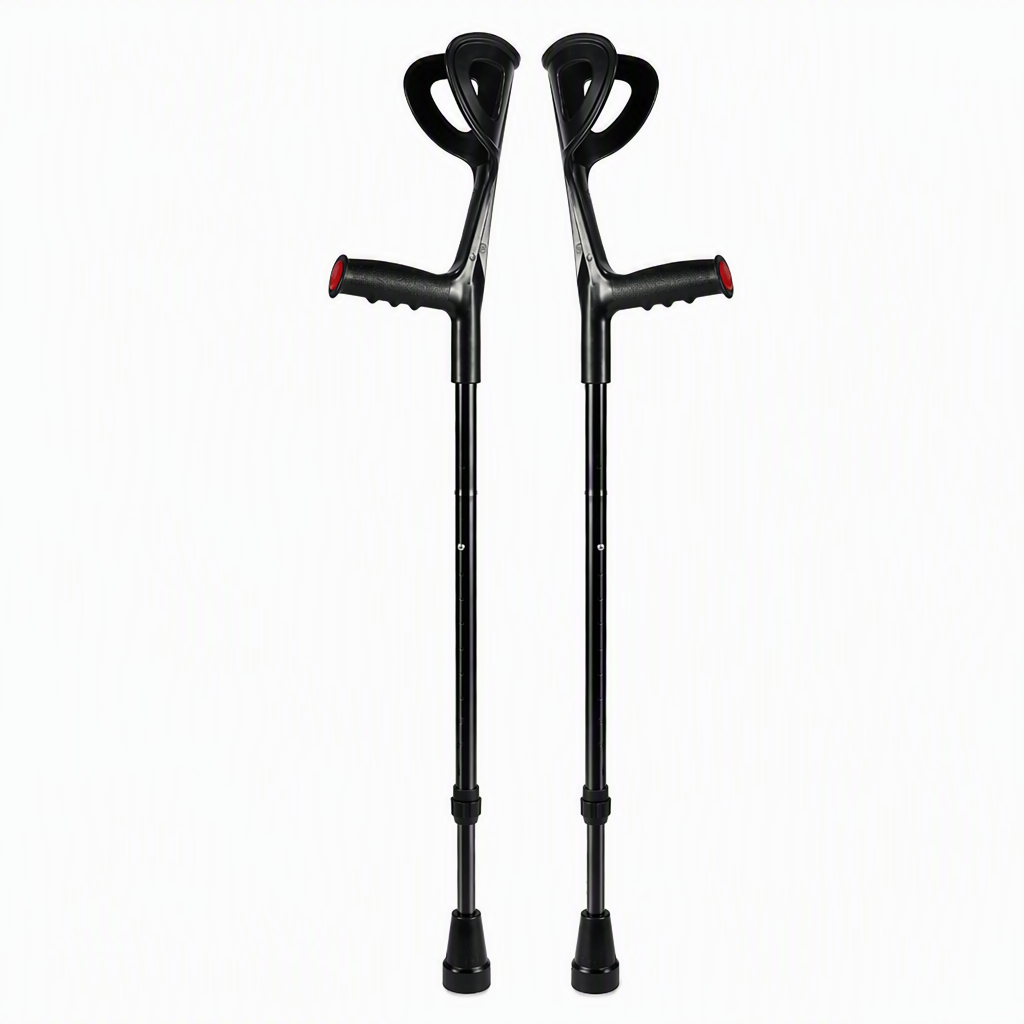 ⏳🔥LIMITED-TIME 50% OFF! ⏰💪 Folding Forearm Crutches – Non-slip & mobility aid ✨