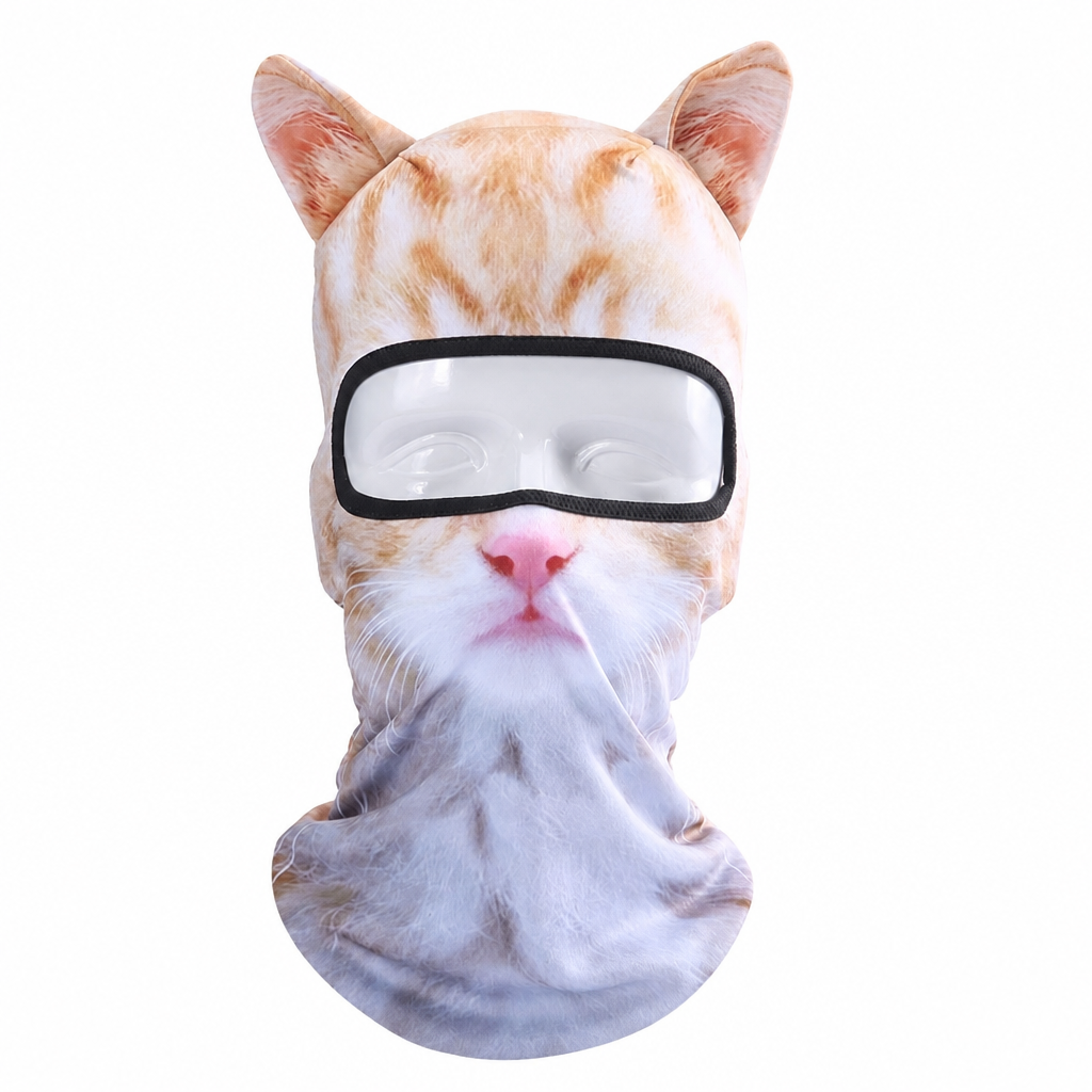 Animal Print Windproof Balaclava Face Mask