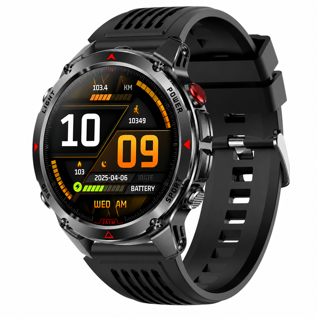 ⏳Limited-time 50% off💥Smartwatch with Bluetooth Calling GPS and Beidou Positioning Heart Rate Sleep Monitor Pedometer and Message Reminders