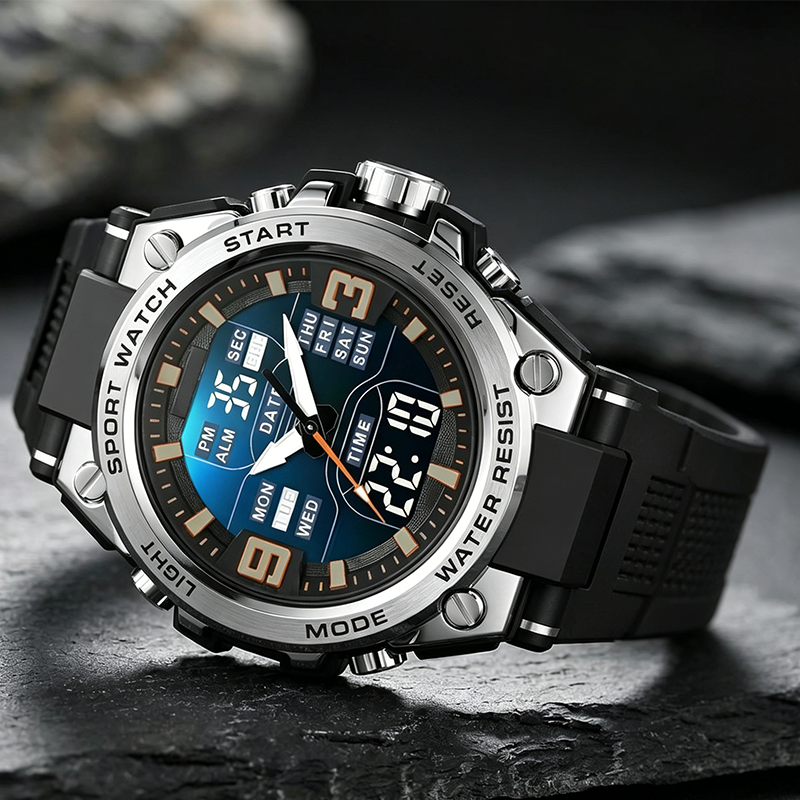 ⏳Time-Limited Special⏰⌚ Men's Luminous Waterproof Sports Watch – Rugged, Practical & Stylish 🌙