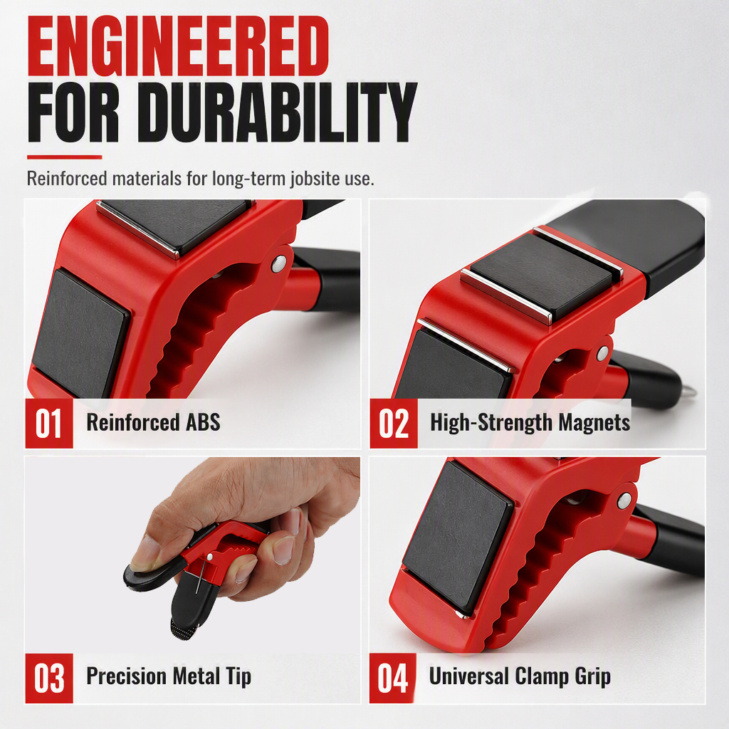 🎨 LIMITED-TIME 50% OFF! 🧲 Double Sided Magnetic Paint Brush Clip – Strong Grip, Multi-use, Easy Operate ✨
