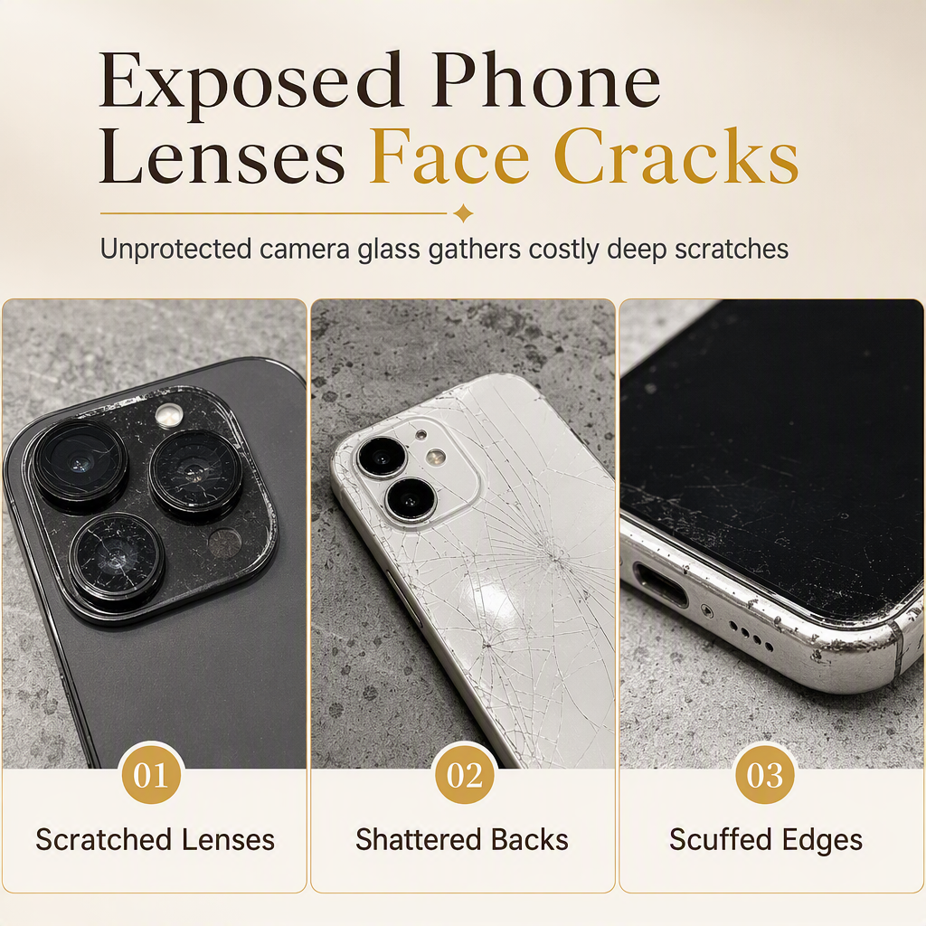 🐆 Leopard Print Phone Case with Big Window Camera Protection📱 – Stylish Shockproof Cover, Scratch-Resistant & Slim Fit for Daily Use ✨
