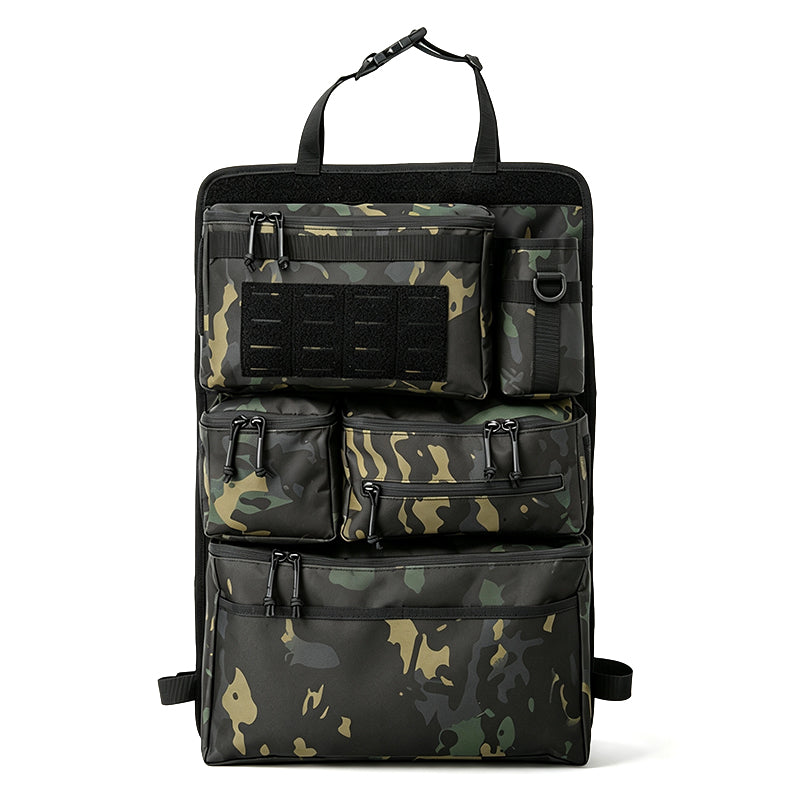 🚙 LIMITED-TIME 50% OFF! 🎒 Heavy Duty Tactical Car Backseat Organizer – Wear-resistant, Multi-pocket, Easy Mount 🛠️