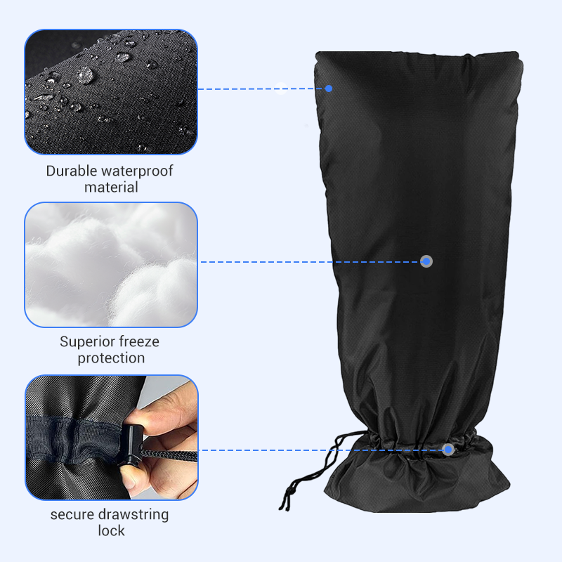 ❄️ LIMITED-TIME 50% OFF ✨ Outdoor Faucet Freeze Cover — Insulated & Waterproof 🚿