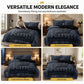 Modern King Crown 3-Piece Bedding Set