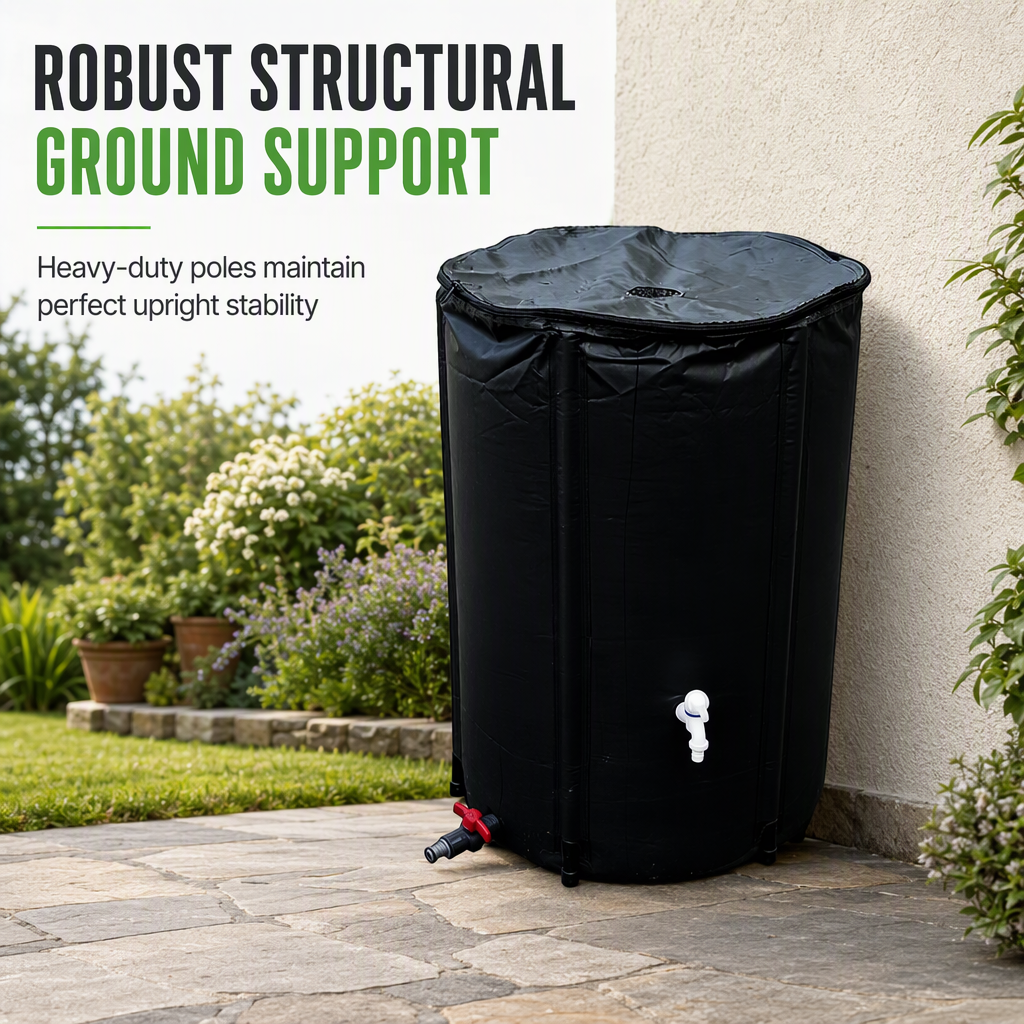 ⏳Limited-time 50% off💥50L Portable Collapsible Barrel Water Storage Tank