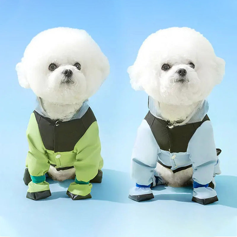 ⏳Limited-time 50% off⏰Full-Coverage Pet Raincoat – Waterproof & Easy to Wear🐕🌧️🧥