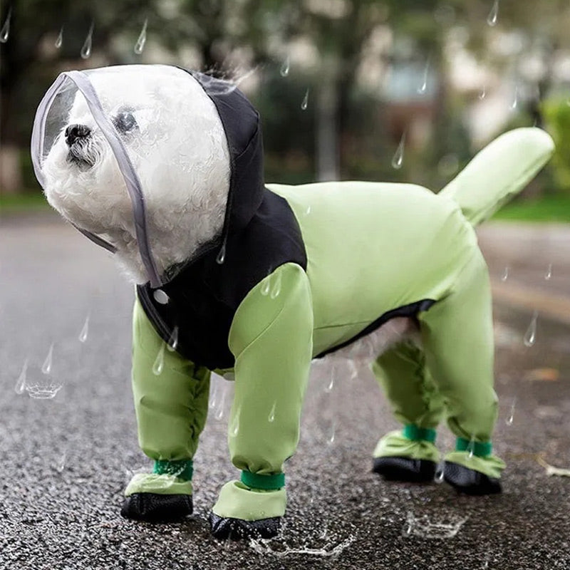 ⏳Limited-time 50% off⏰Full-Coverage Pet Raincoat – Waterproof & Easy to Wear🐕🌧️🧥