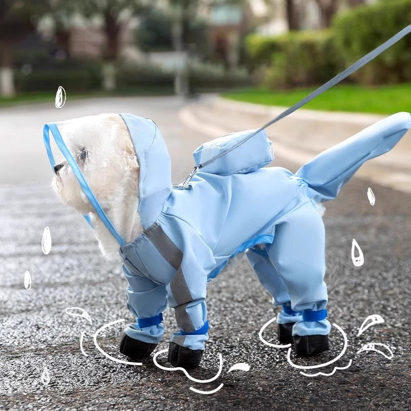 ⏳Limited-time 50% off⏰Full-Coverage Pet Raincoat – Waterproof & Easy to Wear🐕🌧️🧥