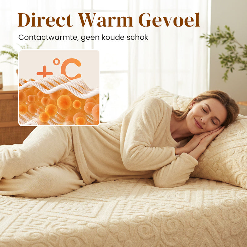 📢📢50% OFF !! ⏰360° All-Around Stretch Plush Knit Fitted Sheet☁️– Soft, Snug & Easy to Put On, Cosy Comfort for Every Bed ✨