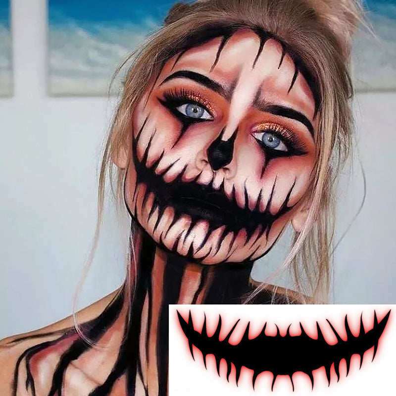 👻 LIMITED-TIME 50% OFF! ✨ Halloween Temporary Scar Tattoo Stickers – Realistic Wound, Skin-Friendly, Easy Apply 🕸️