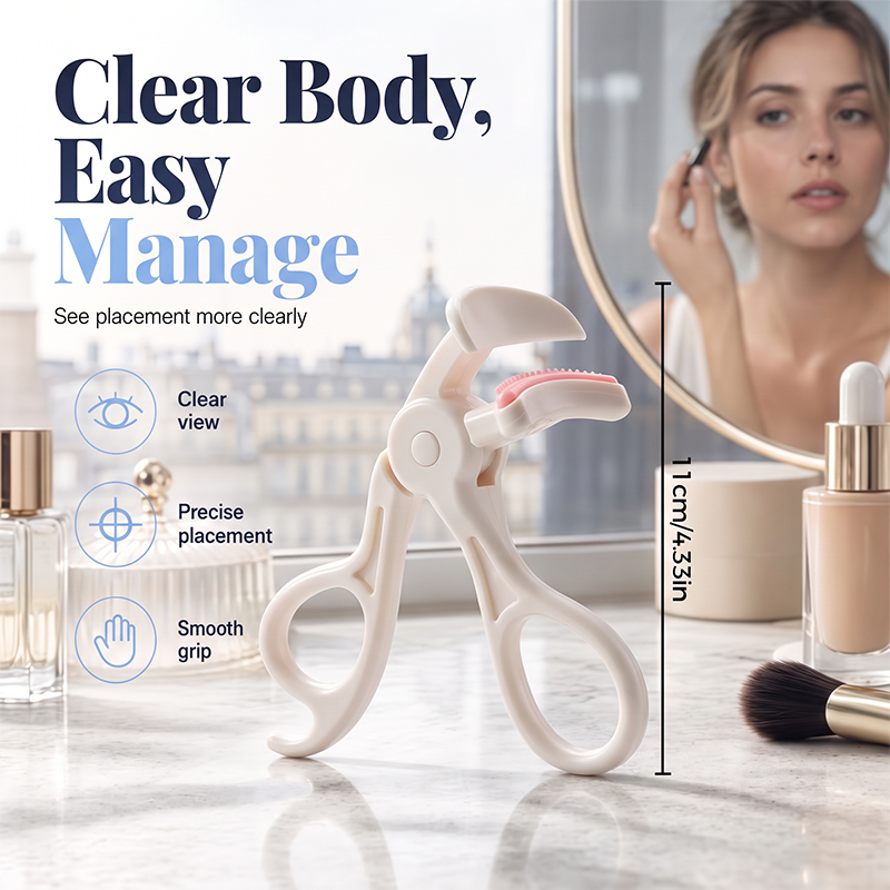 👁️ LIMITED‑TIME 50% OFF! 💄 Wide‑Angle Eyelash Curler with Comb 💖