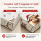 ⏳Time-Limited Special⏰ Christmas Highland Cow Floral Wrapping Paper Roll – Double-sided, Thick, Large Roll ✨