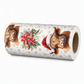 ⏳Time-Limited Special⏰ Christmas Highland Cow Floral Wrapping Paper Roll – Double-sided, Thick, Large Roll ✨