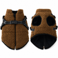 Warm Winter Dog Coat with Reflective Strips and Harness for Small and Medium Dogs