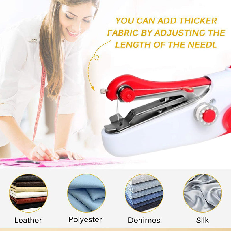 📢📢50% OFF !! ⏰Mini Portable Handheld Sewing Machine