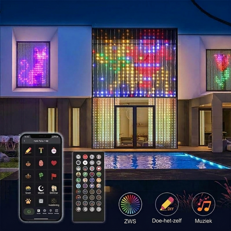 🎄 50% DISCOUNT ✨ Smart LED String Lights — Music Sync, App Control & Waterproof 🎵