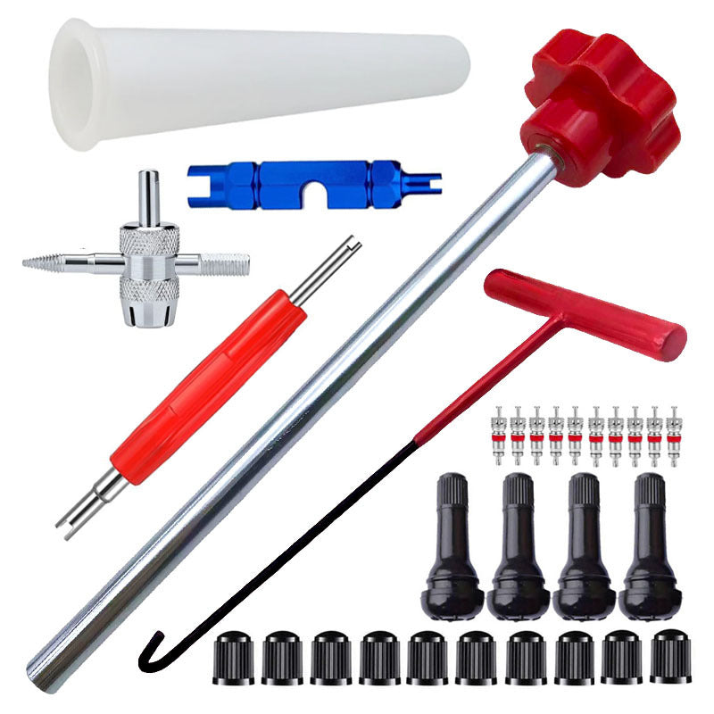 ⏳Limited-time 50% off⏰Quick Change Car Tire Valve Tool Kit🚗🛞🧰