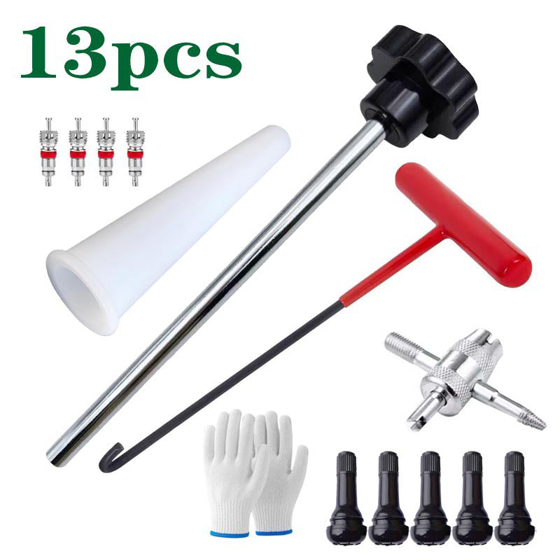 ⏳Limited-time 50% off⏰Quick Change Car Tire Valve Tool Kit🚗🛞🧰