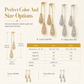 Women's Dual Wear Zircon Water Drop Tassel Earrings Gold Plated Elegant Drop Earrings