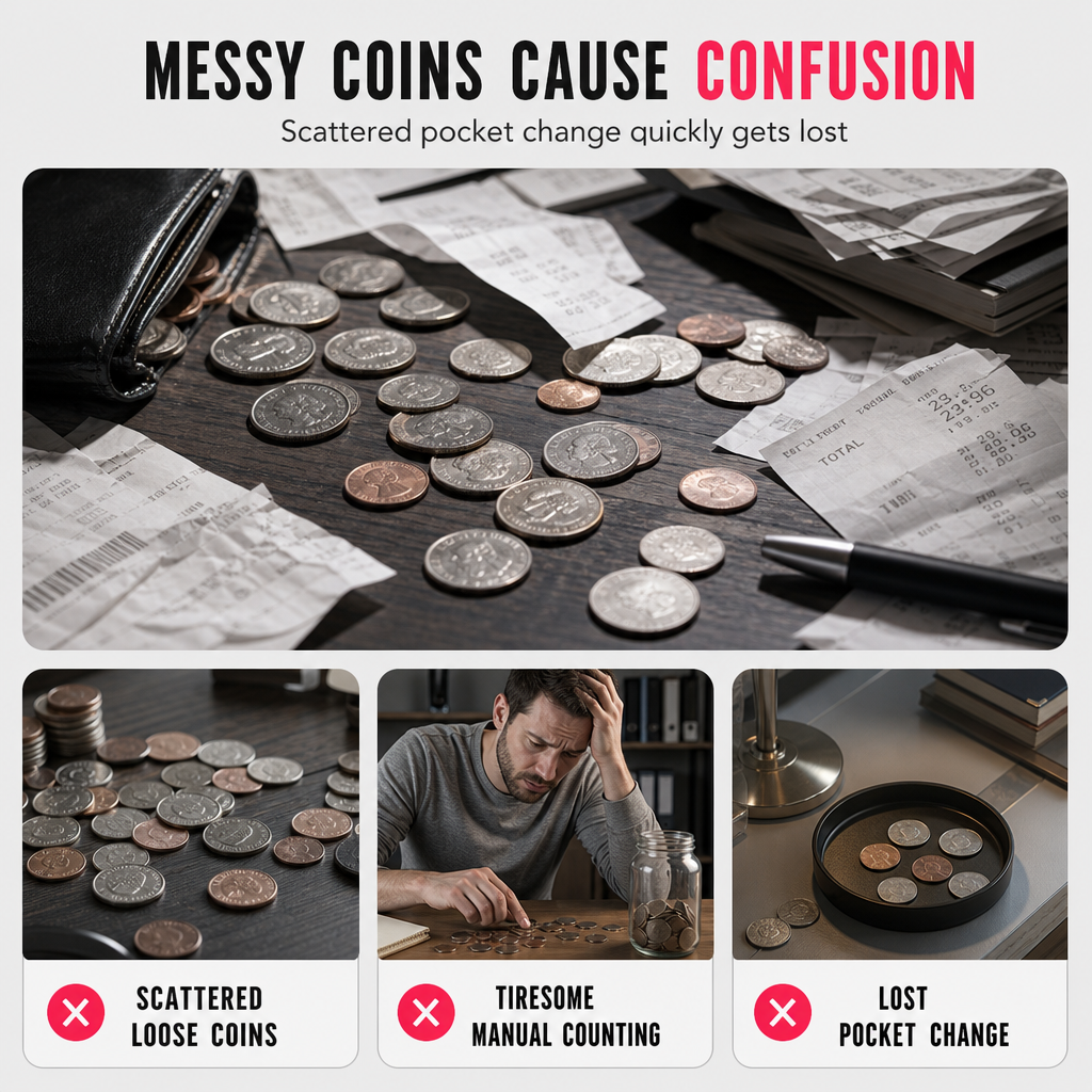⏳Limited-time 50% off💥Digital Coin Savings Jar Shipping Container Shaped Piggy Bank with Automatic Coin Counting for USD EUR GBP Coins Battery Operated Money Bank