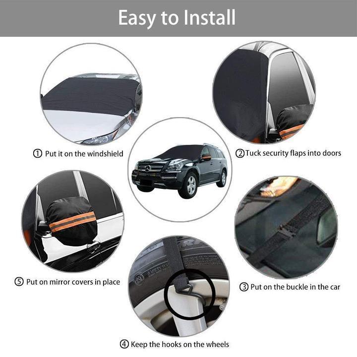 🔥Hot Sales now - 50% OFF🔥 Windshield Snow Cover Sunshade