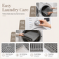 Non Slip Water Absorbent Waffle Weave Bathroom Mat Solid Color Entrance Doormat